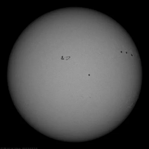 Image of Sun's photosphere