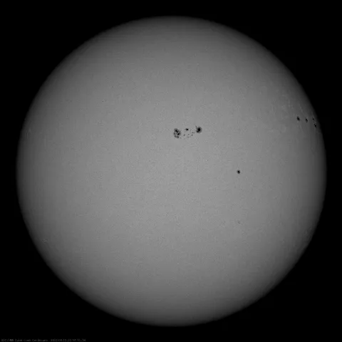 Image of Sun's photosphere