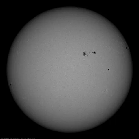 Image of Sun's photosphere