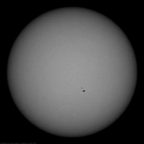 Image of Sun's photosphere