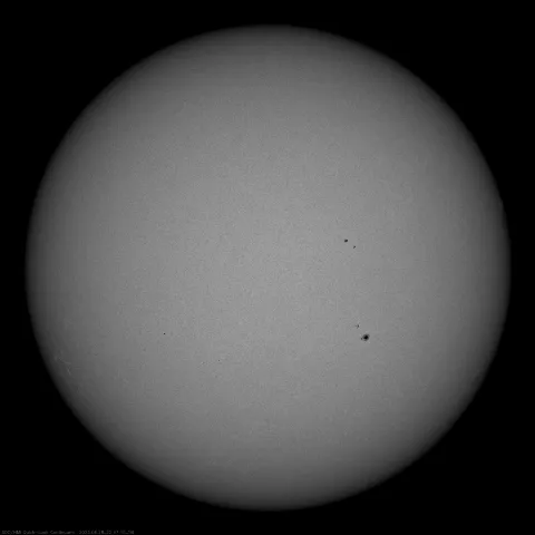 Image of Sun's photosphere