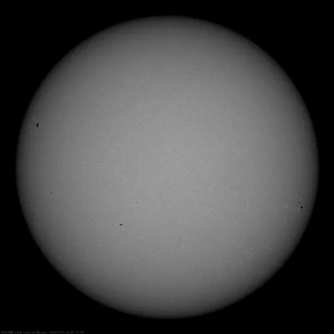 Image of Sun's photosphere