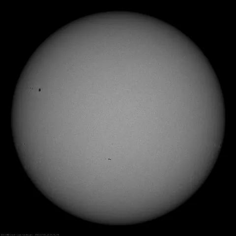 Image of Sun's photosphere