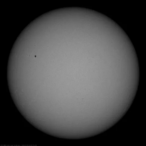 Image of Sun's photosphere