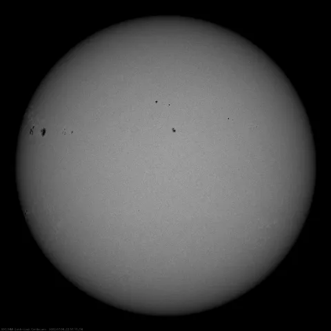 Image of Sun's photosphere