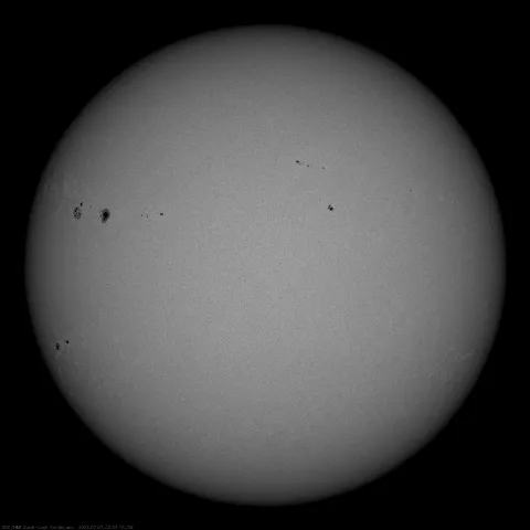 Image of Sun's photosphere