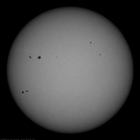 Image of Sun's photosphere