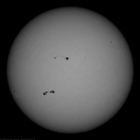 Image of Sun's photosphere