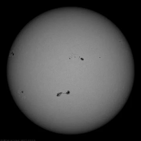 Image of Sun's photosphere