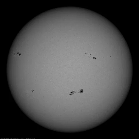 Image of Sun's photosphere