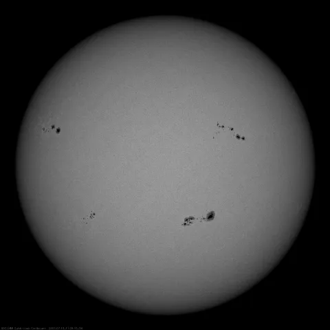 Image of Sun's photosphere