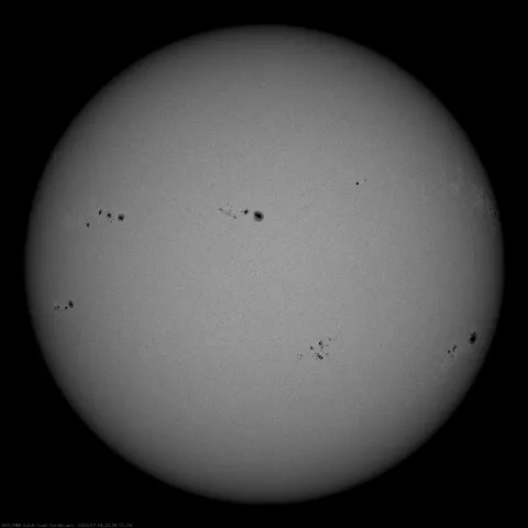 Image of Sun's photosphere