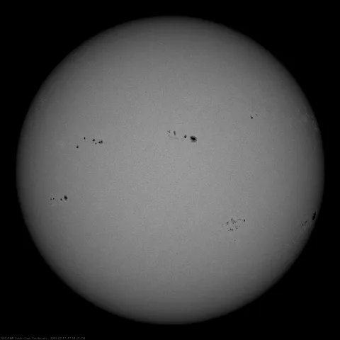 Image of Sun's photosphere