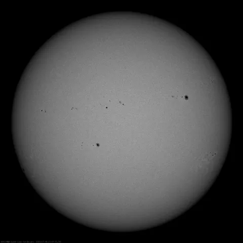 Image of Sun's photosphere