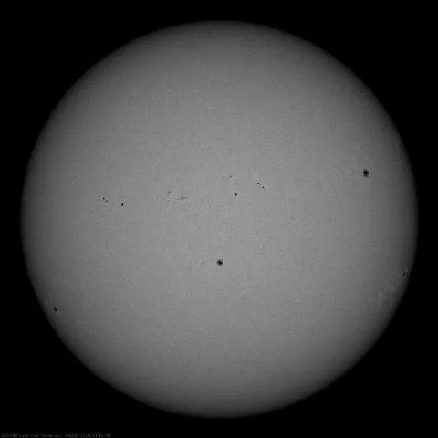 Image of Sun's photosphere