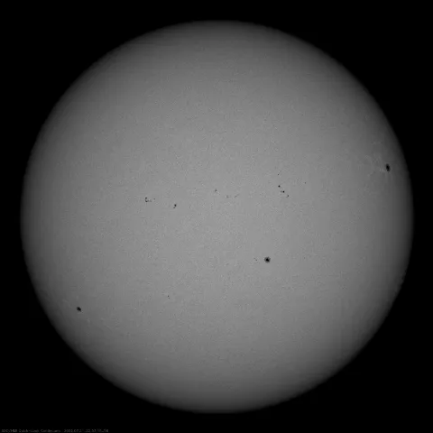 Image of Sun's photosphere