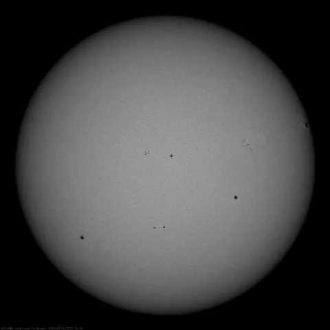 Image of Sun's photosphere