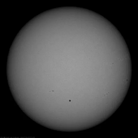 Image of Sun's photosphere