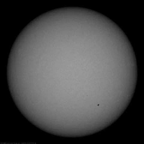 Image of Sun's photosphere