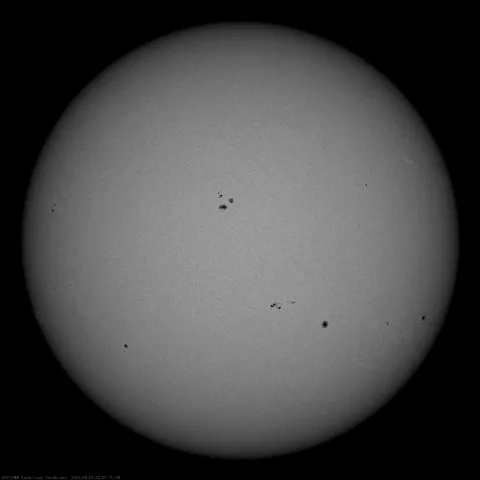 Image of Sun's photosphere