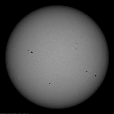 Image of Sun's photosphere