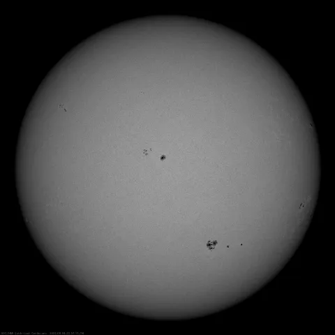 Image of Sun's photosphere