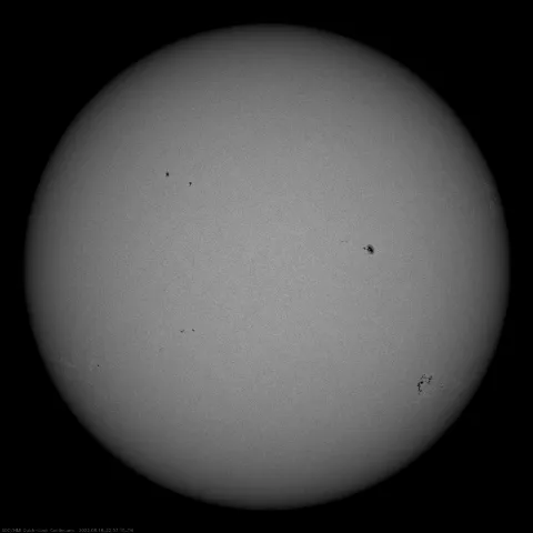 Image of Sun's photosphere