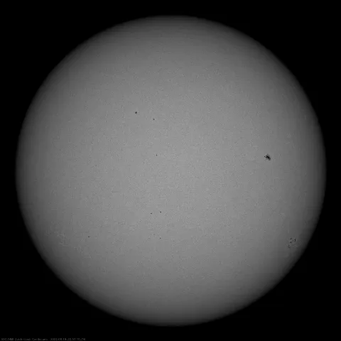 Image of Sun's photosphere