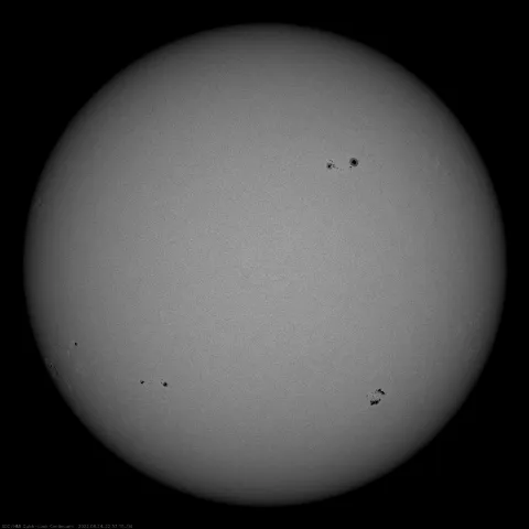 Image of Sun's photosphere