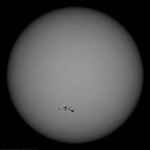 Image of Sun's photosphere