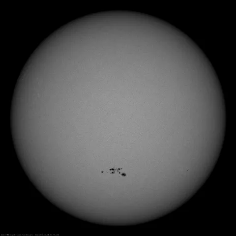 Image of Sun's photosphere