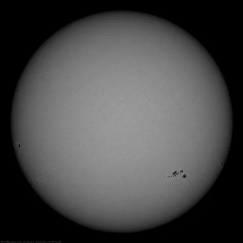 Image of Sun's photosphere