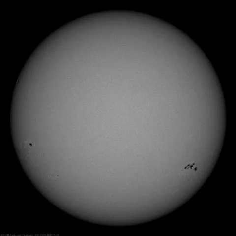 Image of Sun's photosphere