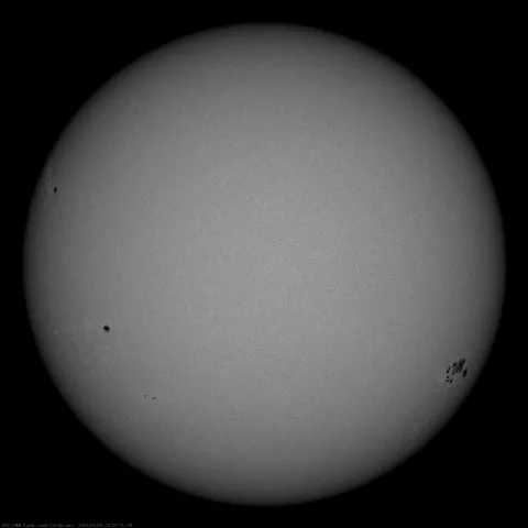 Image of Sun's photosphere