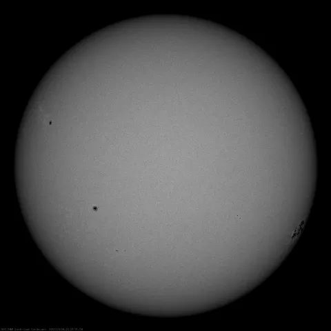 Image of Sun's photosphere