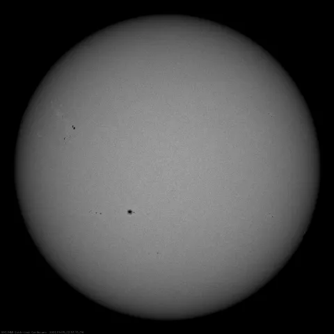 Image of Sun's photosphere