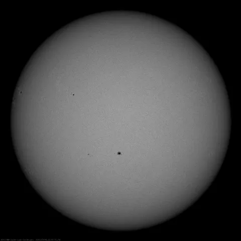 Image of Sun's photosphere