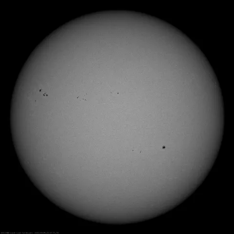 Image of Sun's photosphere