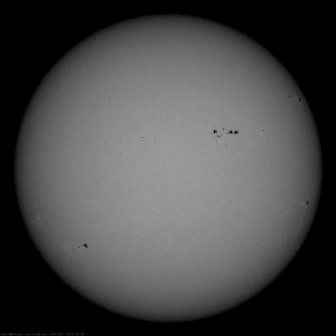 Image of Sun's photosphere