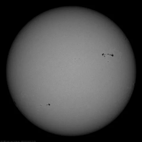 Image of Sun's photosphere