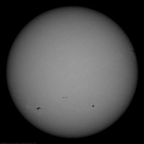 Image of Sun's photosphere