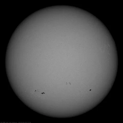 Image of Sun's photosphere