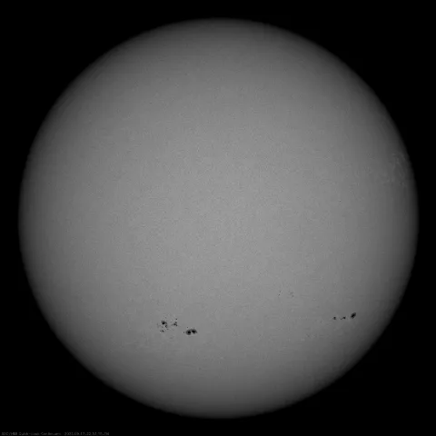 Image of Sun's photosphere