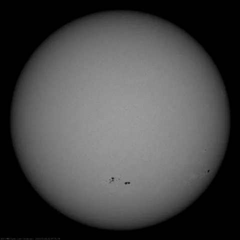 Image of Sun's photosphere