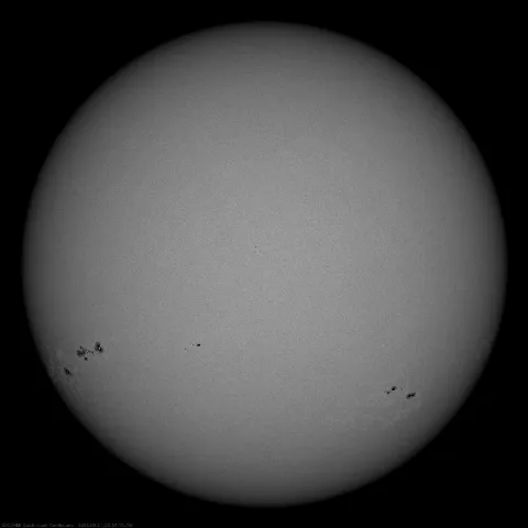 Image of Sun's photosphere