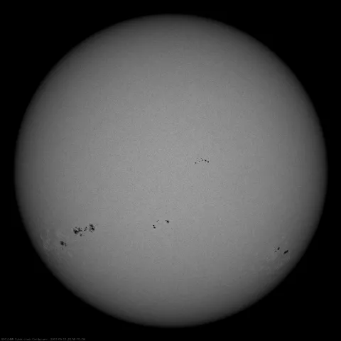 Image of Sun's photosphere