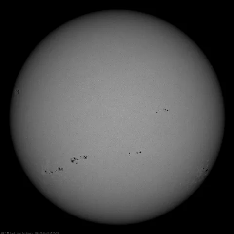 Image of Sun's photosphere