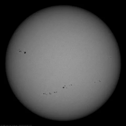 Image of Sun's photosphere