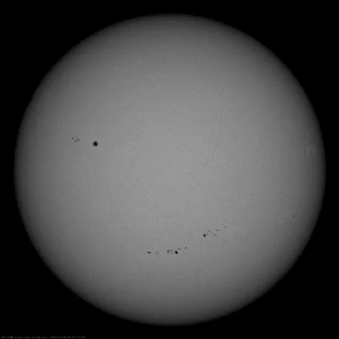 Image of Sun's photosphere