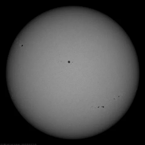 Image of Sun's photosphere